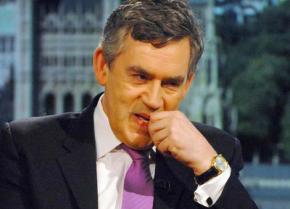 British Prime Minister Gordon Brown