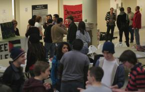 Students occupy the University of Rochester
